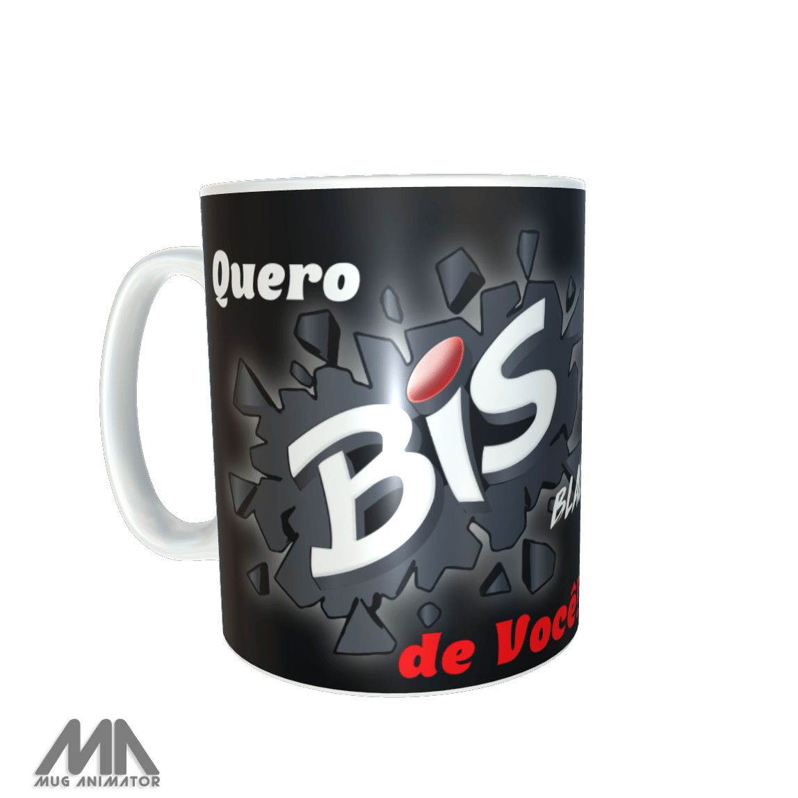 Caneca Afeto Preta - Brasil Cacau