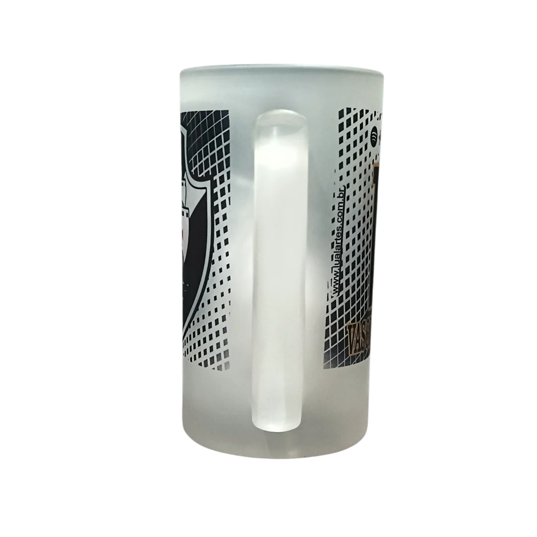 Caneca Chopp de Vidro Jateado Vasco Especial 23/24 475ml - Imagem 4