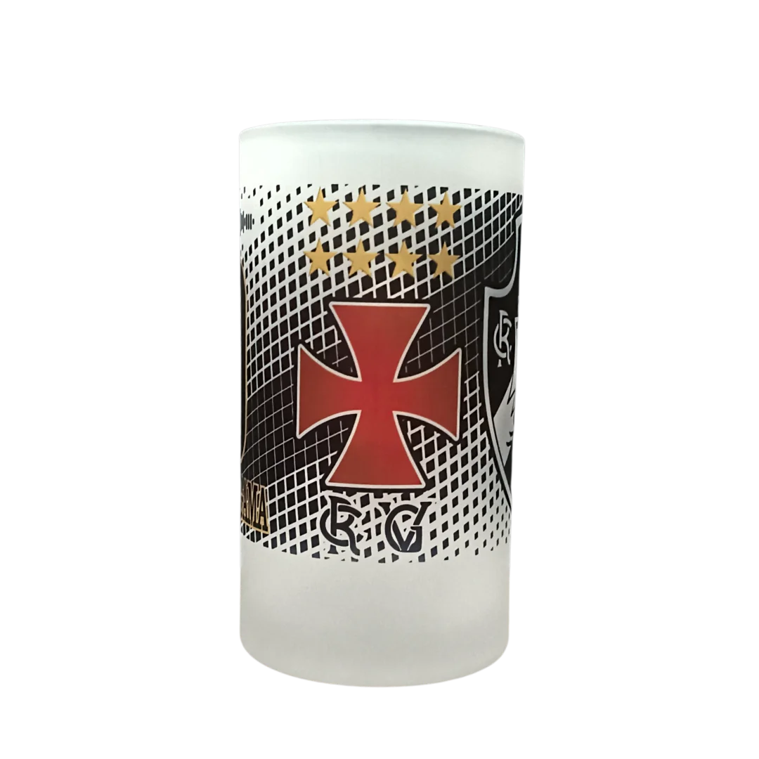 Caneca Chopp de Vidro Jateado Vasco Especial 23/24 475ml - Imagem 3